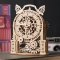 Ugears Drewniane Puzzle Mechaniczne 3D Dekoracyjny Budzik