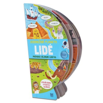 Pexi Książka rozkładany globus - Ludzie
