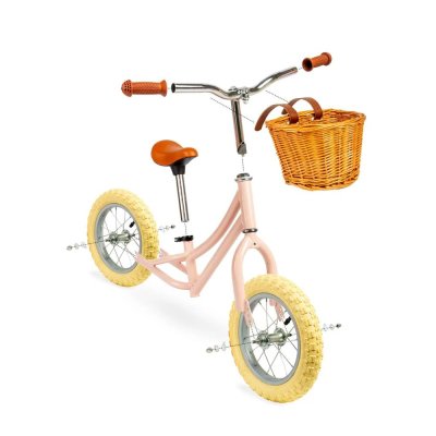 Bigjigs Toys Rower biegowy balansowy różowy