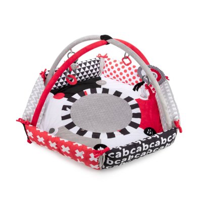 CANPOL BABIES Kontrastowy kocyk do zabawy SENSORY