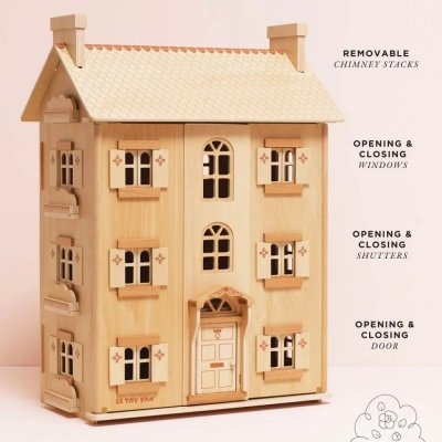 Le Toy Van Puppenhaus Naturholz