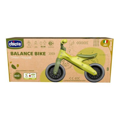 CHICCO Balans studsare Green Hopper Eco+ 18m+