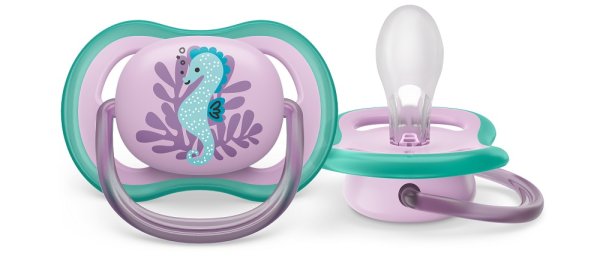 Philips AVENT Ultra Luftschnuller Image 6-18m Seepferdchen, 1St