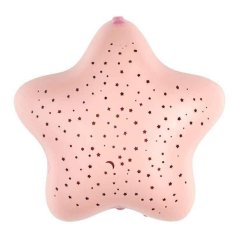 PABOBO Projecteur d'étoiles du ciel nocturne magique avec mélodie à piles - Star Pink
