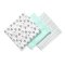 BABYONO Pelene bambus 3 kom mint