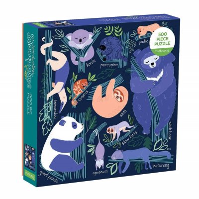 Mudpuppy Puzzle Nickerchen in den Bäumen 500 Teile