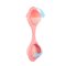 CANPOL BABIES Dumbbell rattle with rotating elements pink