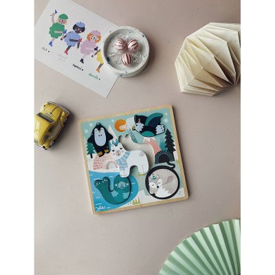 Vilac Sensorik-Puzzle Ice