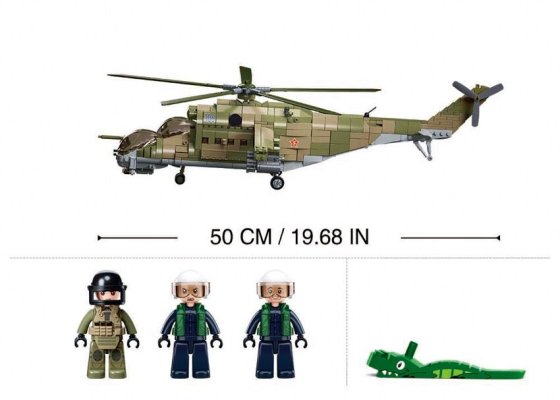 Sluban Hélicoptère de combat MI-24S M38-B1137