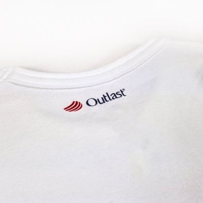 T-shirt smyk DR Outlast® - bianca