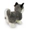 Rappa Chien husky en peluche debout 23 cm ECO-FRIENDLY