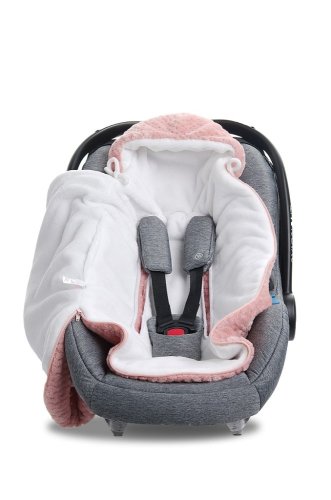 NATTOU Bolso infantil para silla de coche Lapidou piña azul 70cm