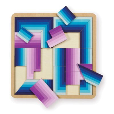 Galison Drewniane puzzle Jonathan Adler Nieskończoność 22 elementy