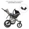 KINDERKRAFT Sportkinderwagen Helsi2 Grau