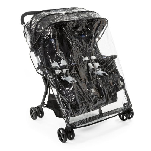 CHICCO Tvillingvagn Ohlala Twin Silver Cat