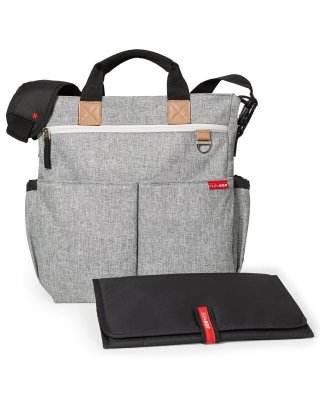 SKIP HOP Trocador Duo Signature cinza melange