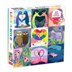 Mudpuppy Puzzle di famiglia Amore nella natura selvaggia 500 pezzi