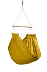 Zidna tekstilna ljuljačka senf boje HOJDAVAK JUNIOR