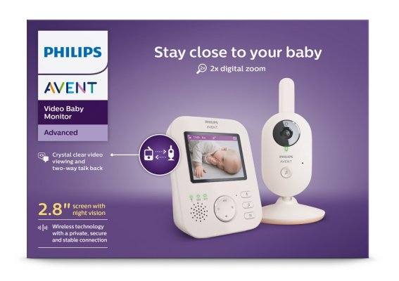Philips AVENT Babyphone Video SCD881/26