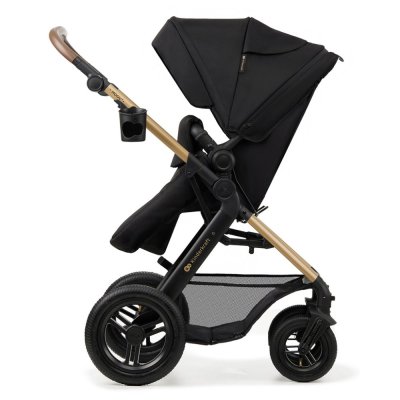 KINDERKRAFT Kombi-Kinderwagen Moov 2 Air 3in1 Pure Black