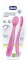 CHICCO Spoon silicone 2 pcs pink 6m+