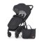 PETITE&MARS Sports stroller Royal2 Black Perfect Black