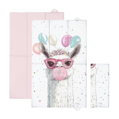 CEBA BABY Podložka přebalovací cestovní (80x50) Basic Crazy Lama