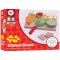 Bigjigs Toys Set Holz Lebensmittel Käse auf einem Brett