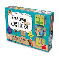 Dino Wooden Blocks Monsters 12 pcs