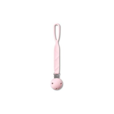 BABYONO Schnullerclip aus Silikon - rosa