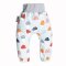 Pantalón softshell para niños con membrana Monkey Mum® - Amanitas de colores