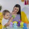 BRIGHT STARTS TropicAnimals Set mit 9 Spielzeugtieren, 3 m+
