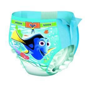 HUGGIES® Little Swimmers Jednorazowe mokre pieluszki 3-4 (7-15 kg) 12 szt.