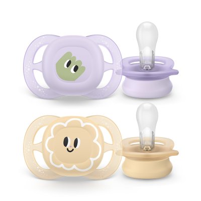Philips AVENT Schnuller Ultrastart Abbildung 0-2m Mädchen, 2 Stk.