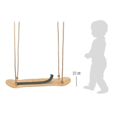 small foot Drewniana Huśtawka Skateboard