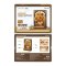 RoboTime Puzle 3D de madera Girasoles dorados