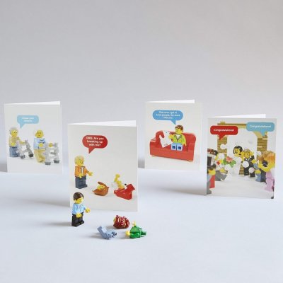 Chronicle Books LEGO® Notes 20 notas autocolantes para mini figura