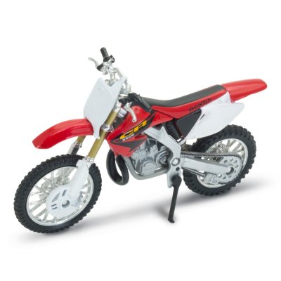 Welly Motorno kolo Honda CR250R 1:18 rdeče