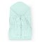 PETITE&MARS Zavinovačka šněrovací Nurse s pevnou kokosovou vložkou Frosted Mint 75x75 cm