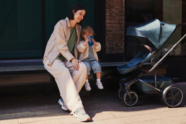 EASYWALKER Kombi-Kinderwagen Harvey⁵ Premium 2in1 Jade Green LITE RWS