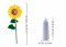 Sluban Flowers M38-B1101-10 Floarea-soarelui în vază