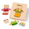 Bigjigs Toys Ubieranki Puzzle Pani Niedźwiedzica