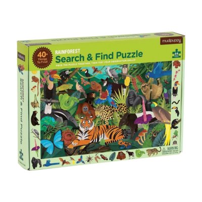 Puzzle Mudpuppy Busca na Floresta Tropical