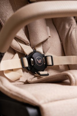 MUUVO SET Kinderwagen 4in1 Quick Boho Beige Set + CBX By CYBEX Aton B2 i-Size + Basis