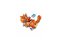 Sluban Pleyerid M38-P8018 Chat mécanique orange