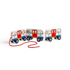 Bigjigs Toys Zabawka do ciągnięcia Metro Londyńskie