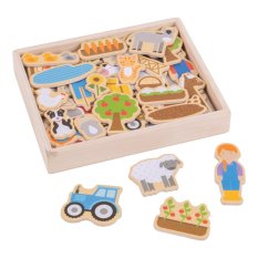 Bigjigs Toys Magneten Boerderij