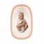 Potovalno gnezdo za dojenčke Monkey Mum® od 0 do 12 mesecev - roza