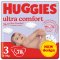 4x HUGGIES® Einwegwindeln Ultra Comfort Mega 3 (4-9 kg) 78 Stk.