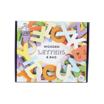 Le Toy Van Lettres dans un sac en toile